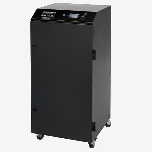 Sistema di aspirazione fumi per laser CO2