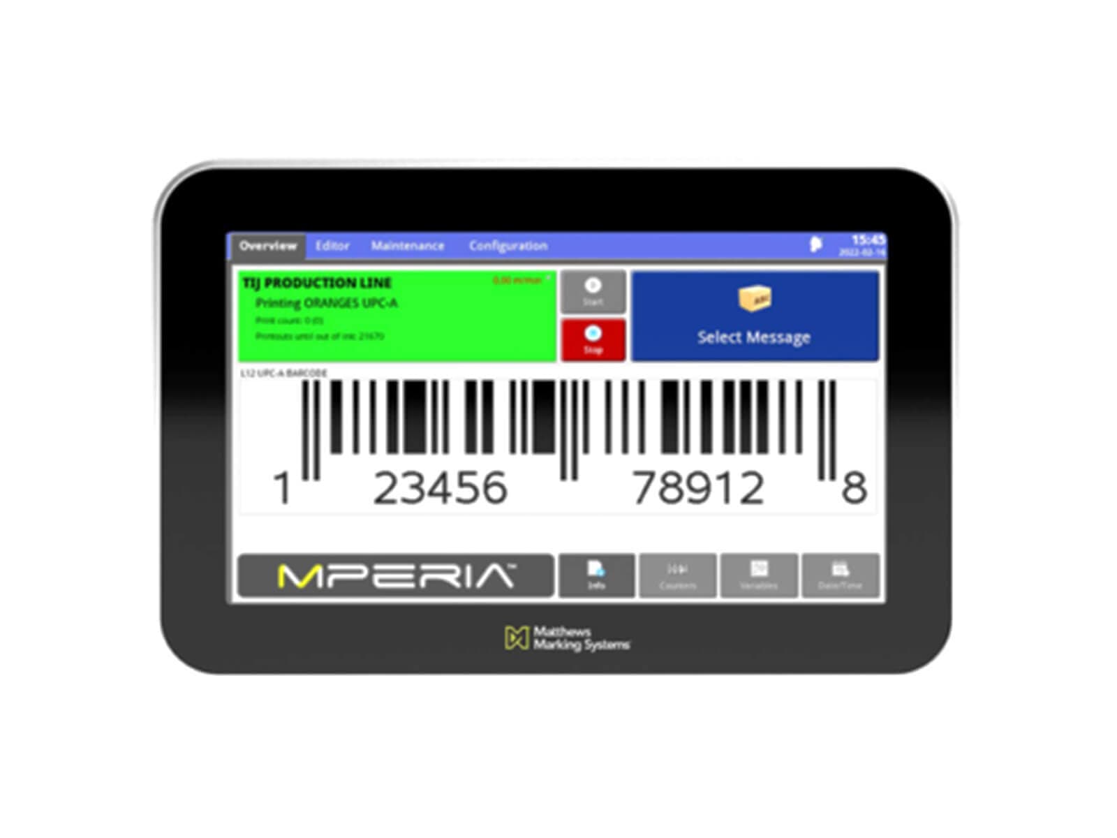 Controller MPERIA ™ Lite da 8”