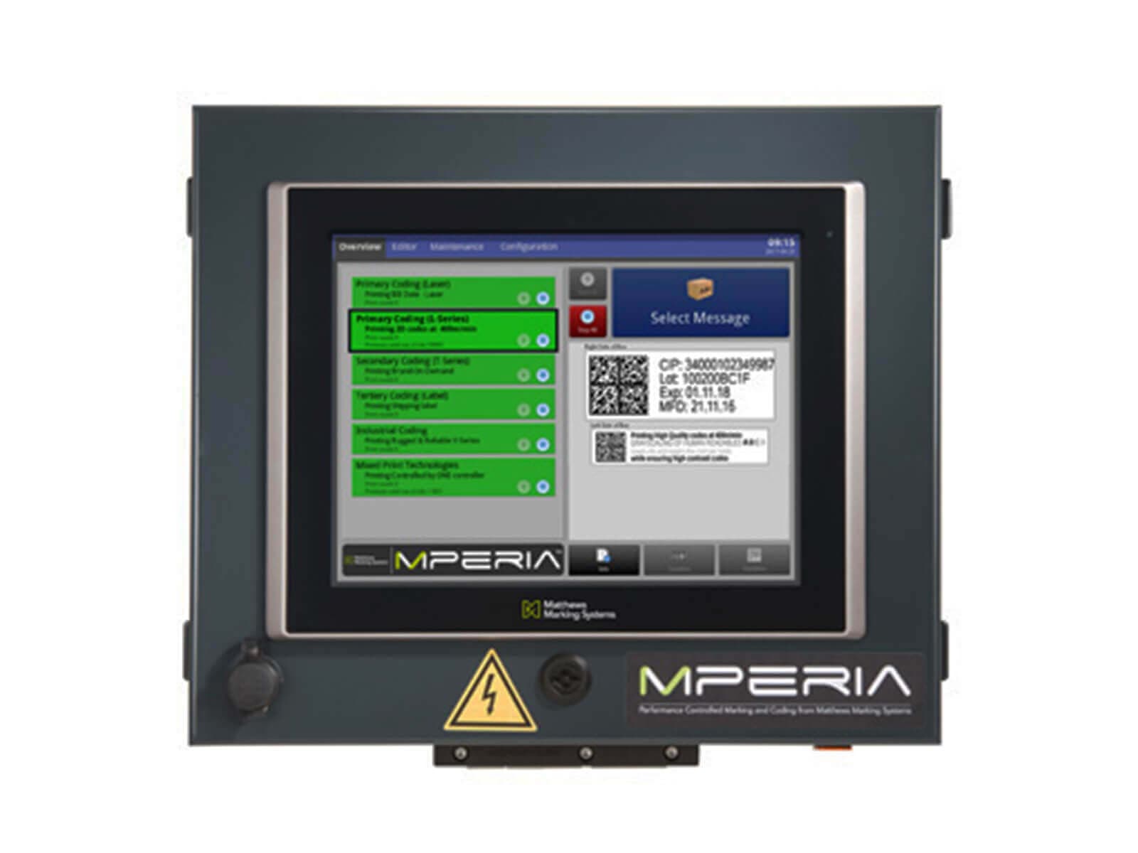 Controller MPERIA ™ Standard da 12” versione protetta e chiusa