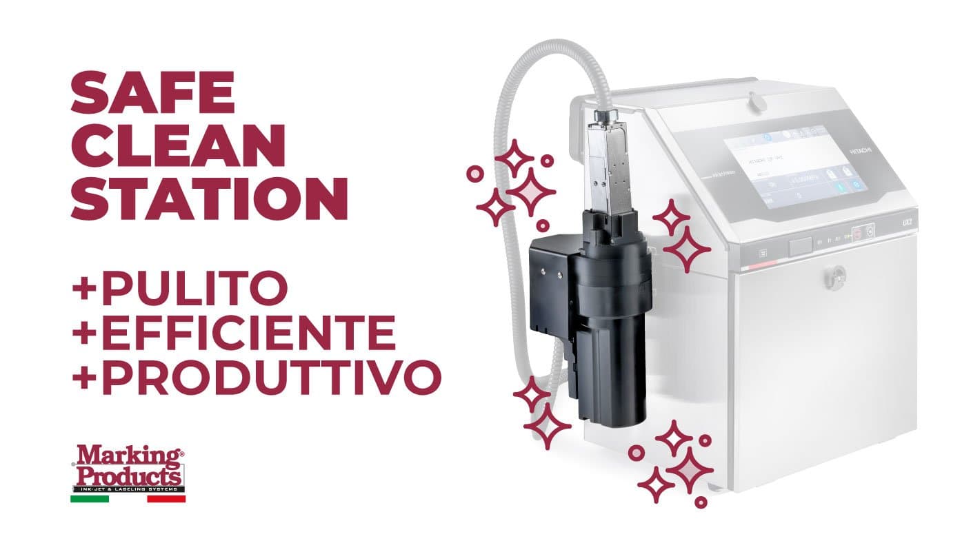 Safe clean station per una marcatura che dura più a lungo