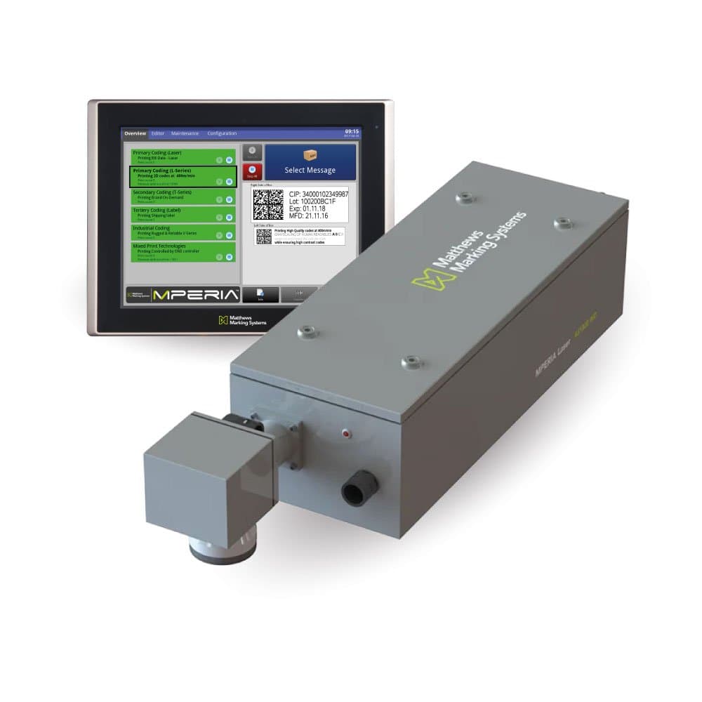 Laser UV con pannello di controllo Mperia