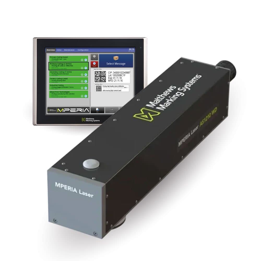 Laser Fibra con pannello di controllo