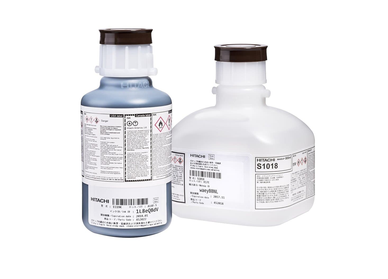 Inchiostri Mek-Free HITACHI marcatura e codifica