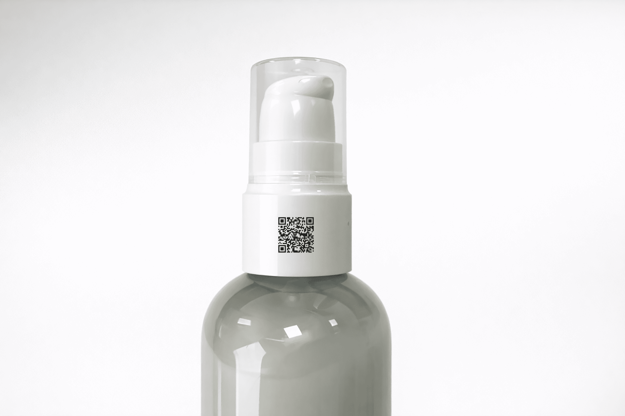 Laser UV su dispenser - QR Code