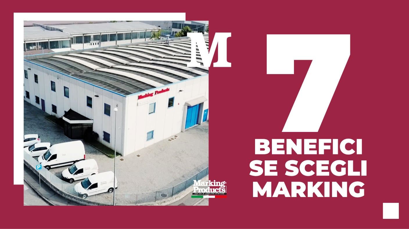 Marcaturi per linea produttiva affidabili con l'esperienza di Marking Products
