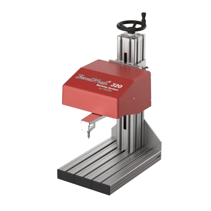 Punzonatrice a micropercussione Benchmark 320 con supporto a colonna