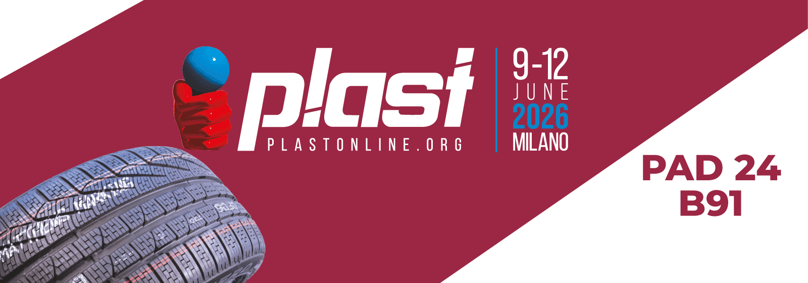 Marcatura plastica e gomma - Plast 26