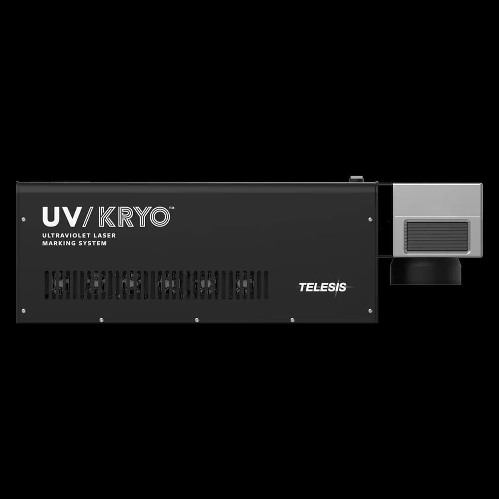 Telesis Laser UV Kryo Marcatura a freddo UV vista laterale 2