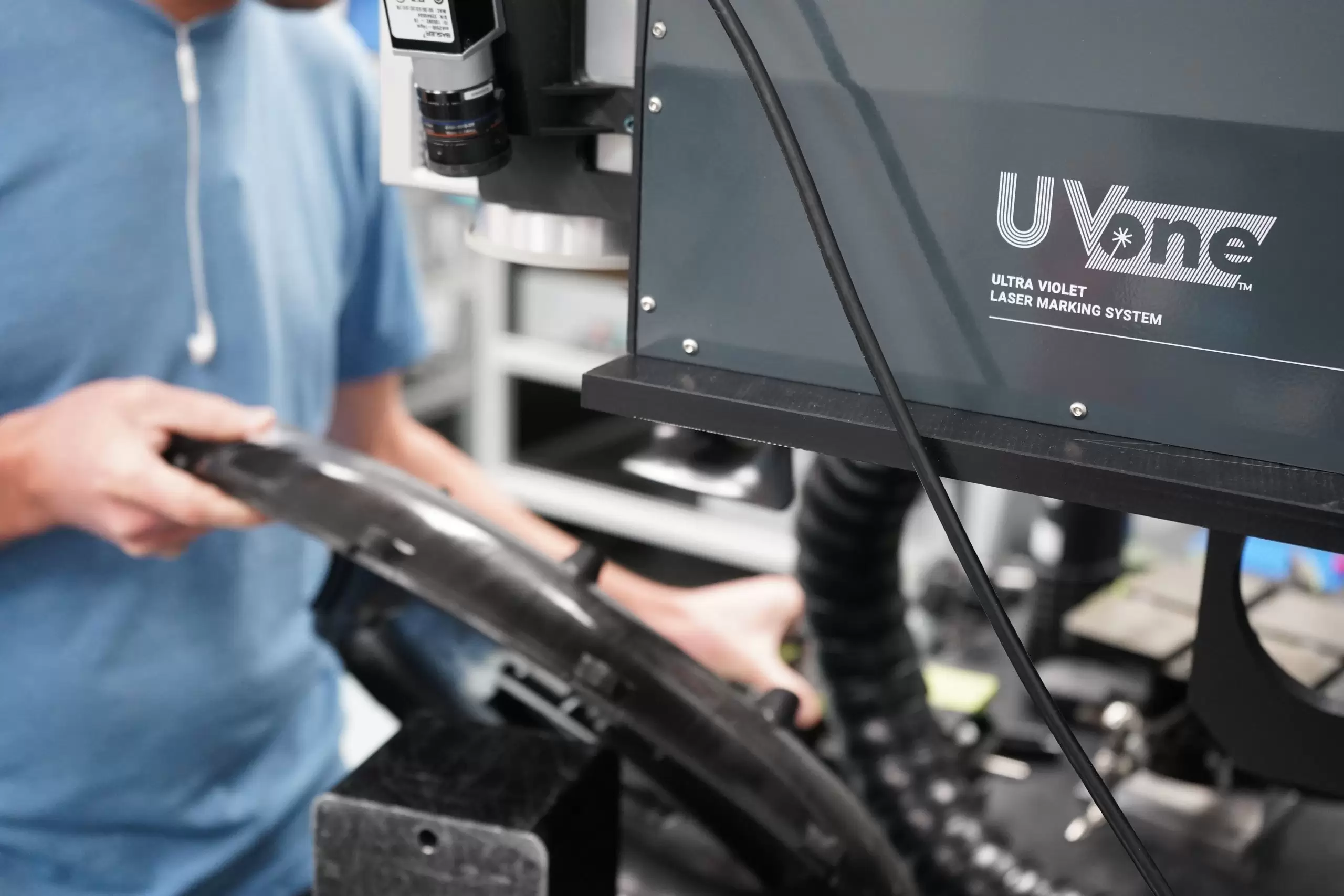 Telesis Laser UV One Utilizzo Marcatura